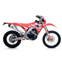 Escape Arrow Honda CRF 450L 2019 Aluminio copa Carbono - vista 1