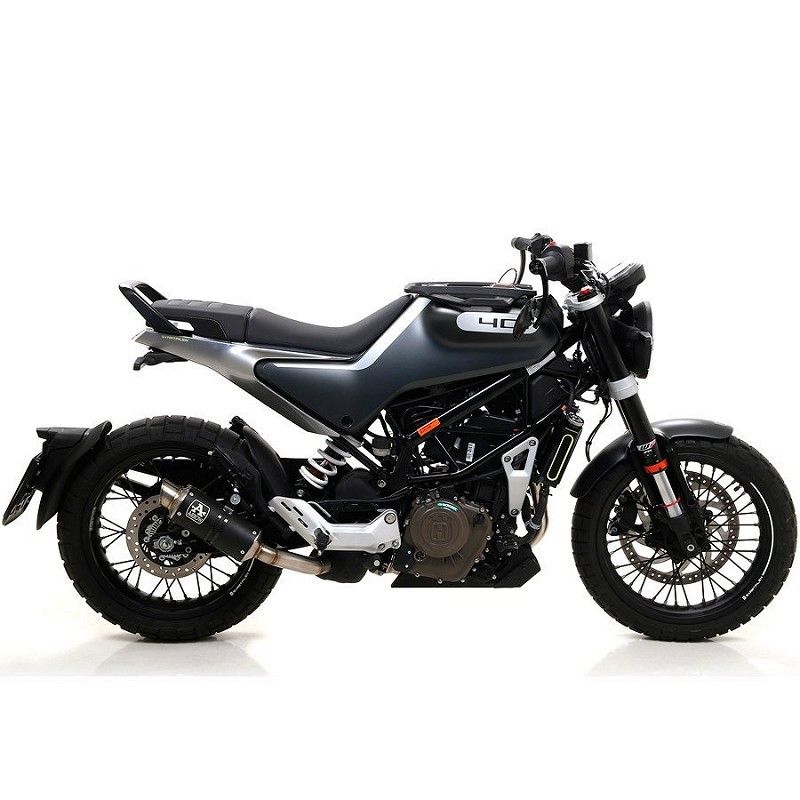 Escape Husqvarna Svartpilen 401 2020 Arrow GP2 Nichrom Dark - vista 1