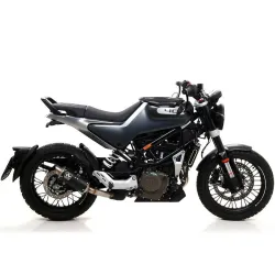 Escape Husqvarna Svartpilen 401 2020 Arrow GP2 Nichrom Dark - vista 1 Escape Husqvarna Svartpilen 401 2020 Arrow GP2 Nichrom Dark - vista 1
