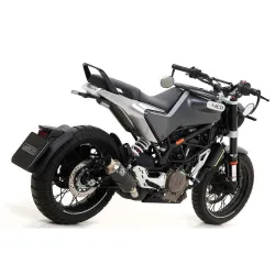 Escape Husqvarna Svartpilen 401 2020 Arrow GP2 Nichrom Dark - vista 2 Escape Husqvarna Svartpilen 401 2020 Arrow GP2 Nichrom Dark - vista 2