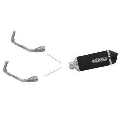 Escape completo Piaggio Medley 125S ABS 2020-2021 Arrow Urban Aluminio Dark - vista 1