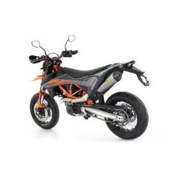 Escape Husqvarna 701 Supermoto 2021-2023 Arrow RaceTech Titanio copa Carbono - vista 2