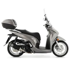 Escape Honda SH 350 Arrow Urban Aluminio Dark - vista 1