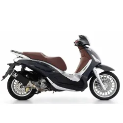 Escape Piaggio Beverly 300 HPE 2021 Arrow Urban Aluminio Dark - vista 1