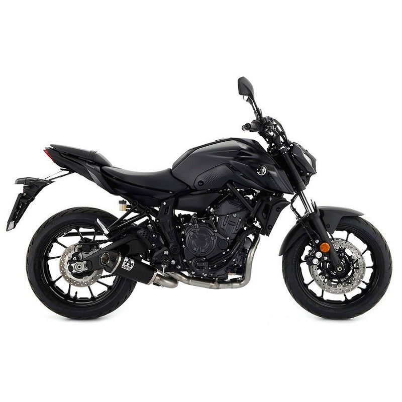 Escape completo Yamaha MT07 2021 Arrow Works Nichrom Dark copa Carbono - vista 1