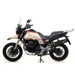 Escape Moto Guzzi V85 TT 2021 Arrow Indy Race Aluminio Dark copa Carbono - vista 1
