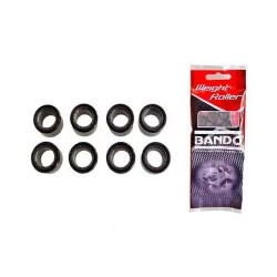 8 Rodillos variador Bando 25x17 de 18,5gr