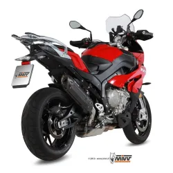 Escape MIVV BMW S 1000 XR 2015-2019 Suono Steel Black salida alta - vista 2 Escape MIVV BMW S 1000 XR 2015-2019 Suono Steel Black salida alta - vista 2