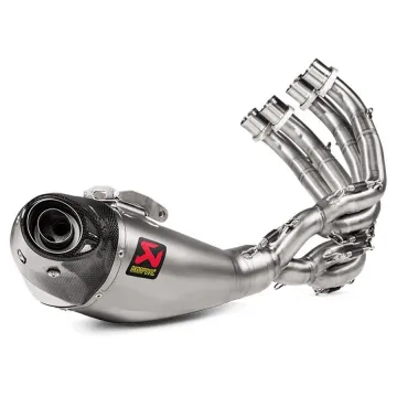 Escape completo Akrapovic Honda CBR 650 R 2019-2020 Titanio copa Carbono - vista 3