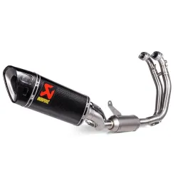 Escape completo racing Aprilia Tuono 660 Akrapovic Carbono - vista 3