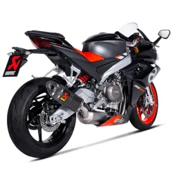 Escape completo homologado Aprilia RS 660 Akrapovic Carbono - vista 2