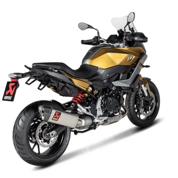 Escape BMW F 900 XR 2020-2021 Akrapovic Titanio - vista 2