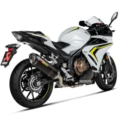 Escape Honda CBR 400 R 2019-2021 Akrapovic Carbono - vista 3