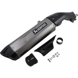 Escape Honda CRF 1100 Africa Twin 2020-2021 Akrapovic Titanio - vista 3