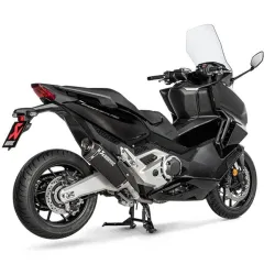 Escape Honda Forza 750 Akrapovic Black Titanio - vista 2 Escape Honda Forza 750 Akrapovic Black Titanio - vista 2