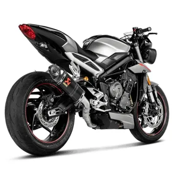 Escape Racing Triumph Street Triple 765 2017-2020 Akrapovic Carbono - vista 2
