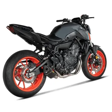Escape completo Yamaha MT07 2021-2022 Akrapovic Carbono - vista 2