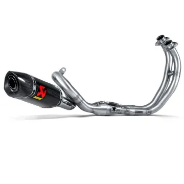 Escape completo Yamaha MT07 2021-2022 Akrapovic Carbono - vista 3