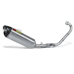 Escape completo Yamaha YZF-R 125 2014-2018 Akrapovic Titanio - vista 3