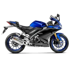 Escape completo Yamaha YZF-R 125 2019-2020 Akrapovic Titanio - vista 1