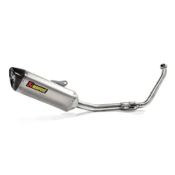 Escape completo Yamaha YZF-R 125 2019-2020 Akrapovic Titanio - vista 3