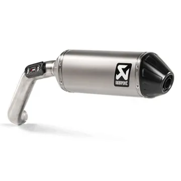 Escape Moto Guzzi V85 TT 2019-2020 Akrapovic Titanio - vista 1