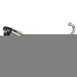 Escape completo Yamaha YZF-R 125 2014-2018 Akrapovic Titanio - vista 6
