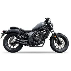Escape Honda Rebel 300 2017-2020 IXIL Dual Hyperlow XL Black - vista 1