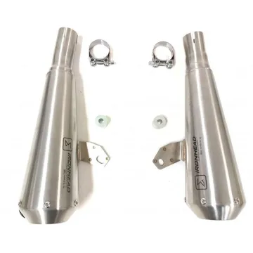 Escapes Triumph Speed Twin 1200 2019-2020 IXIL Ironhead Conical Inox - vista 3