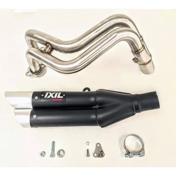 Escape completo Yamaha Tracer 700 2020-2021 IXIL Dual Hyperlow XL Black - vista 2