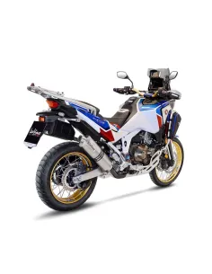 Escape Leovince Honda CRF 1100 Africa Twin 2020-2021 LV One Evo Inox - vista 1 2