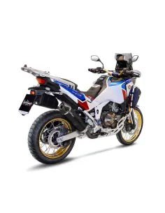 Escape Leovince Honda CRF 1100 Africa Twin 2020-2021 LV One Evo Black - vista 1 2