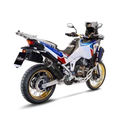 Escape Leovince Honda CRF 1100 Africa Twin 2020-2021 LV One Evo Black - vista 2