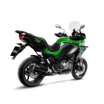 Escape Leovince Kawasaki Versys 1000 2019-2021 Nero - vista 2