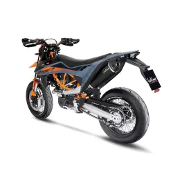 Escape completo Leovince KTM 690 Enduro R 2019-2023 Nero - vista 2