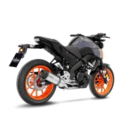 Escape completo Leovince Yamaha MT 125 2021 LV One Evo Inox - vista 2