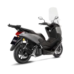 Escape completo Leovince Yamaha Nmax 125 2017-2020 Nero - vista 2 Escape completo Leovince Yamaha Nmax 125 2017-2020 Nero - vista 2