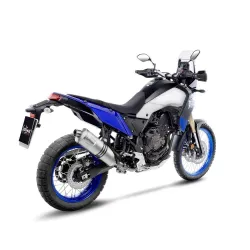 Escape Leovince Yamaha Tenere 700 2019-2021 LV One Evo Inox - vista 2 Escape Leovince Yamaha Tenere 700 2019-2021 LV One Evo Inox - vista 2