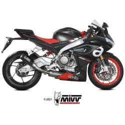 Escape completo Aprilia RS 660 2020-2021 MIVV MK3 Carbono - vista 1