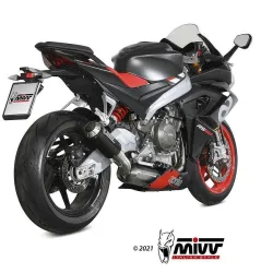 Escape completo Aprilia RS 660 2020-2021 MIVV MK3 Carbono - vista 2