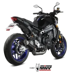 Escape completo Yamaha MT09 2021 MIVV GP Pro Carbono - vista 2 Escape completo Yamaha MT09 2021 MIVV GP Pro Carbono - vista 2