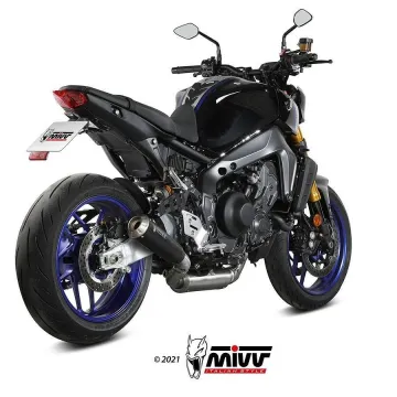 Escape completo Yamaha MT09 2021 MIVV XM-1 Black - vista 2