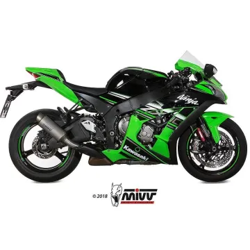 Escape Kawasaki ZX-10R 2016-2021 MIVV GP Pro Titanio - vista 2