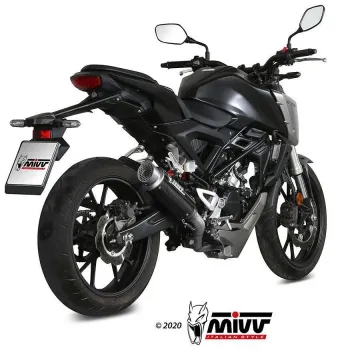 Escape completo Honda CB 125 R 2021 MIVV GP Pro Carbono - vista 4