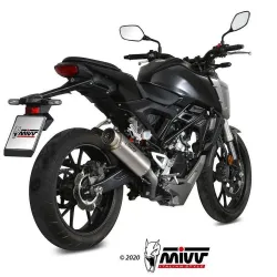 Escape completo Honda CB 125 R 2021 MIVV GP Pro Titanio - vista 4