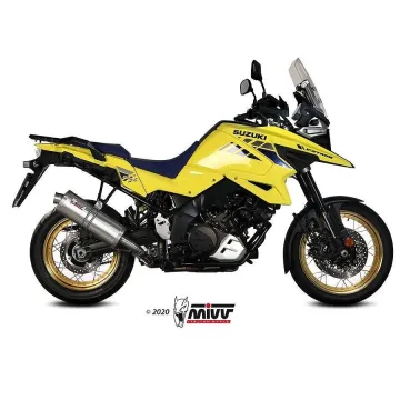 Escape Suzuki V-Strom 1050 2020-2021 MIVV Oval Inox - vista 3