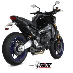 Escape completo Yamaha MT09 2021 MIVV XM-5 Black - vista 4 Escape completo Yamaha MT09 2021 MIVV XM-5 Black - vista 4