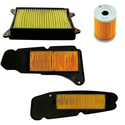 Kit de filtros Yamaha Xmax 400 2013-2020 - vista 1 Kit de filtros Yamaha Xmax 400 2013-2020 - vista 1