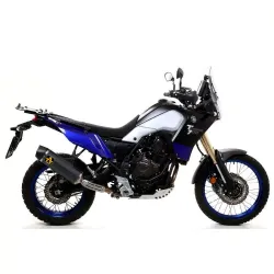 Escape Yamaha Tenere 700 2019-2022 Arrow Indy Race Aluminio Dark copa Carbono - vista 1 Escape Yamaha Tenere 700 2019-2022 Arrow Indy Race Aluminio Dark copa Carbono - vista 1