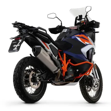 Escape KTM 1290 Super Adventure 2021 Arrow Sonora Titanio copa Carbono - vista 2